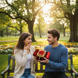 Rosa Eterna Encantada con Collar Corazón - ¡El Regalo Perfecto para el Amor!